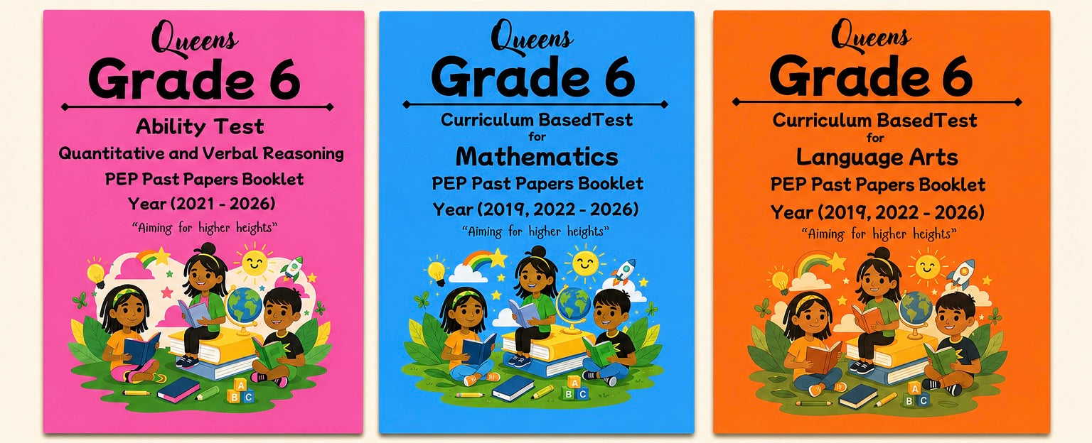 Grade 6 Ability, Mathematics and Language Arts (BUNDLE DEAL) with Answer Key